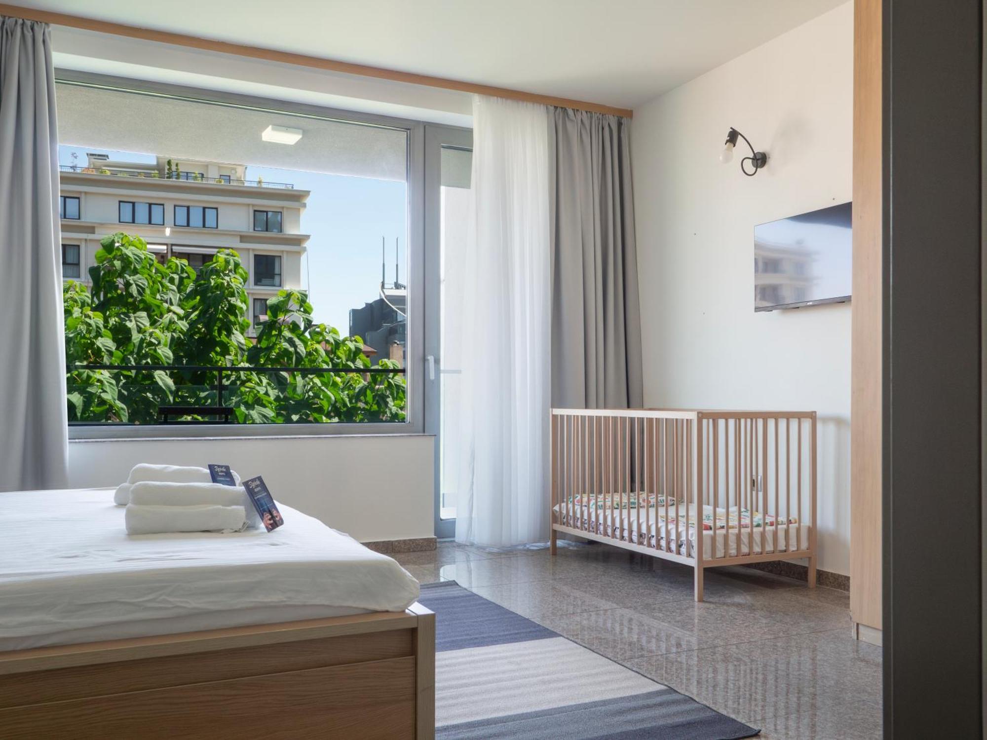 Vertigo2 Huge Apartment 2 Bedrooms Balcony Parking Sofia Esterno foto